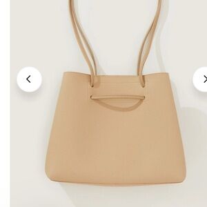 NWT Vegan Leather Slouchy Bag